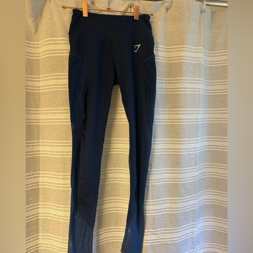 GymShark leggings navy small